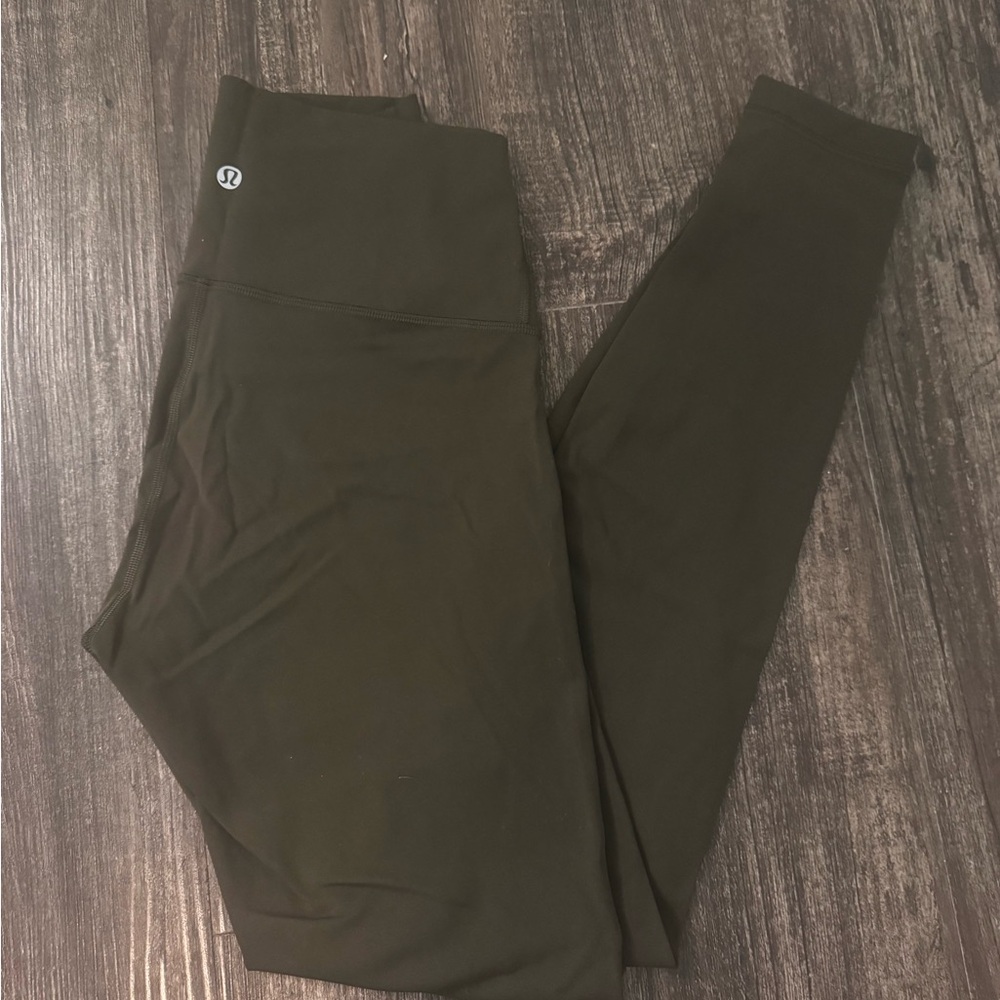Lululemon Olive Green Leggings